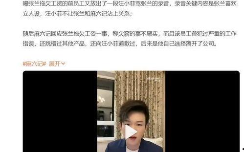 录音爆料汪小菲视频,录音爆料背后的惊人真相 第3张 录音爆料汪小菲视频,录音爆料背后的惊人真相 第3张